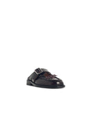 Marni Burgundy Lear Sabots