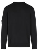 C.P. Company Black Wool Blend Sweater