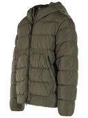 C.P. Company 'Chrome R' Green Polyamide Down Jacket