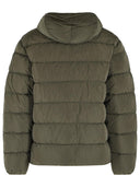 C.P. Company 'Chrome R' Green Polyamide Down Jacket