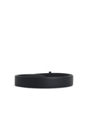 Tom Ford 'T Icon' Black Lear Belt