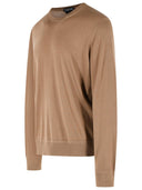 Pull en laine marron Tom Ford