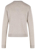 Lisa Yang 'Mable' Beige Cashmere Sweater