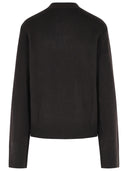 Lisa Yang 'Danni' Dark Brown Cashmere Cardigan