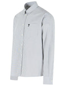 Camicia in cotone bianco e nero 'Ami De Cœur' di Ami Paris