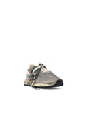Autry „Reelwind Supervintage Low“ graue Mesh- und Wildleder-Sneaker