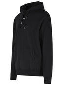 Drole De Monsieur Black Cotton Hoodie