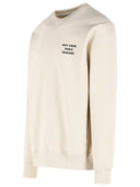 Drole De Monsieur Dark Ivory Cotton Hoodie