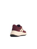 Hogan 'Hi Fi' Burgundy Suede Sneakers