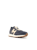 Hogan 'H601' blauwe suède sneakers