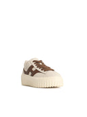 Hogan 'H Stipes' Ivory Lear Sneakers