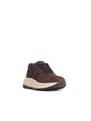 Hogan 'Hi Fi' Brown Suede Sneakers