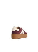 Hogan 'Hogan Cool' Burgundy Suede Sneakers