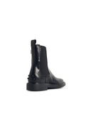 Tod's Black Lear Ankle Boots