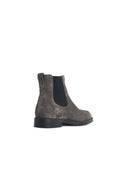 Tod's Lear-Stiefeletten 'Chelsea' aus grauem Wildleder