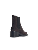 Tod's Bottines en daim marron