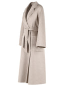 Max Mara 'Icon Ludmilla' Sand Beige Cashmere Coat