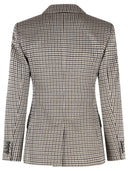 Max Mara Blazer 'Eccelso' En Viscose Et Laine Vierge Noire