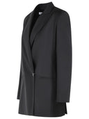 Max Mara 'Bikini' Black Virgin Wool Blazer