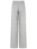 Max Mara 'Netto' Olive Green Prince Of Wales Wool Pants
