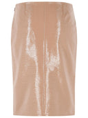 Courreges 'Bronzer' Vinyl Skirt