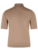 Courreges Brown Merino Wool Turtleneck Sweater