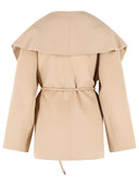 Sportmax 'Uguale' brun virgin uldjakke