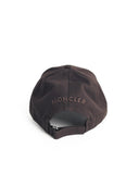 Moncler Brown Cotton Cap