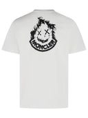 Maglietta Moncler in cotone bianco
