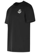 Moncler Black Cotton T Shirt