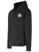 Moncler Black Cotton Sweatshirt
