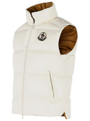 Moncler Chaleco Acolchado 'Belice' De Poliamida Blanco Marfil