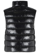 Moncler 'Frelon' Glossy Black Polyamide Vest