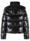 Moncler 'Niveole' Glossy Black Polyamide Down Jacket