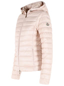 Moncler 'Igelhood' Pink Polyamide Down Jacket