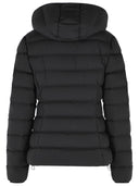 Moncler 'Herbes' Matt Black Polyester Down Jacket
