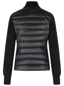 Moncler 'Tricot' Black Virgin Wool Cardigan
