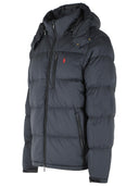 Piumino Polo Ralph Lauren in poliestere nero