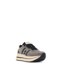 Sneakers Premiata 'Bethcoin' in misto tessuto grigio