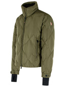 Giacca in poliestere verde oliva Moncler Grenoble 'Bramans'