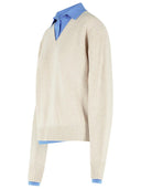 سترة صوف بيج من Acne Studios