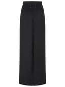 Maison Margiela Jupe longue en laine vierge noire