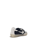 Zapatillas deportivas de mezcla de ante negras "desgastadas" de Off White