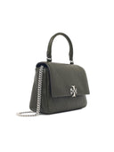 Grüne Lear-Tasche „Charlie Top Handle“ von Tory Burch