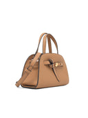 Tory Burch 'Romy' Small Beige Lear Top Case