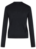 Max Mara Ninfee' blauw zijden en kasjmier vest