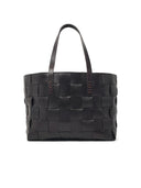 Jasnobrązowa torba z learem „Japan Tote” Dragon Diffusion