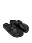 Birkenstock Boston Exquisite Black, Natural Leather