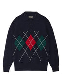 Baracuta Polo Neck Argyle