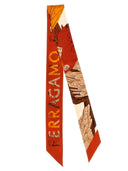 Ferragamo 'pappagalli' sciarpa